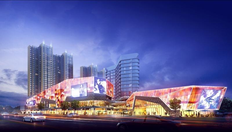 不銹鋼水箱設備廠案例之長沙美萊美城市廣場-湖南文泰