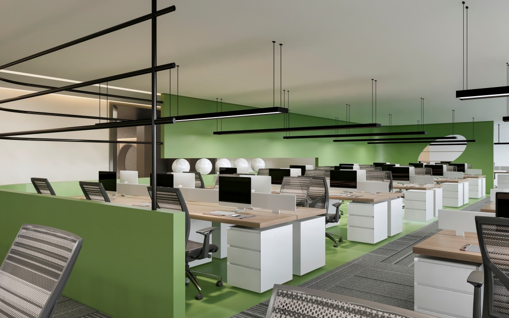 諾仕科技辦公空間裝修設(shè)計